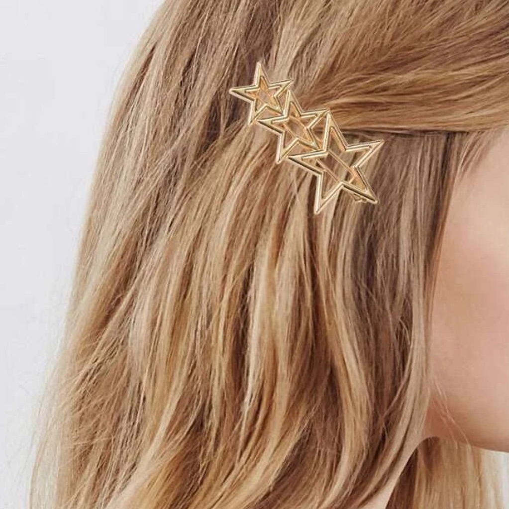 Triple Star Hair Clip